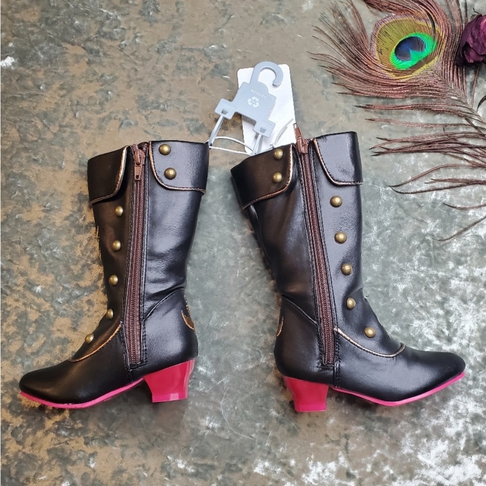 Disney Anna Costume Boots size 7/8